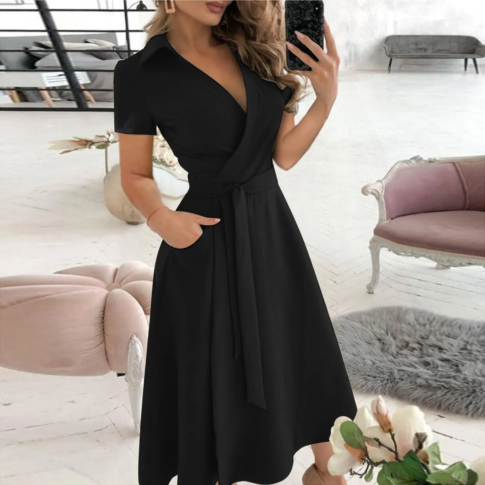 แฟชั่นฤดูร้อนฤดูใบไม้ผลิเดรสสำ - Women'S Red Formal Wear บทวิจารณ์และราคา