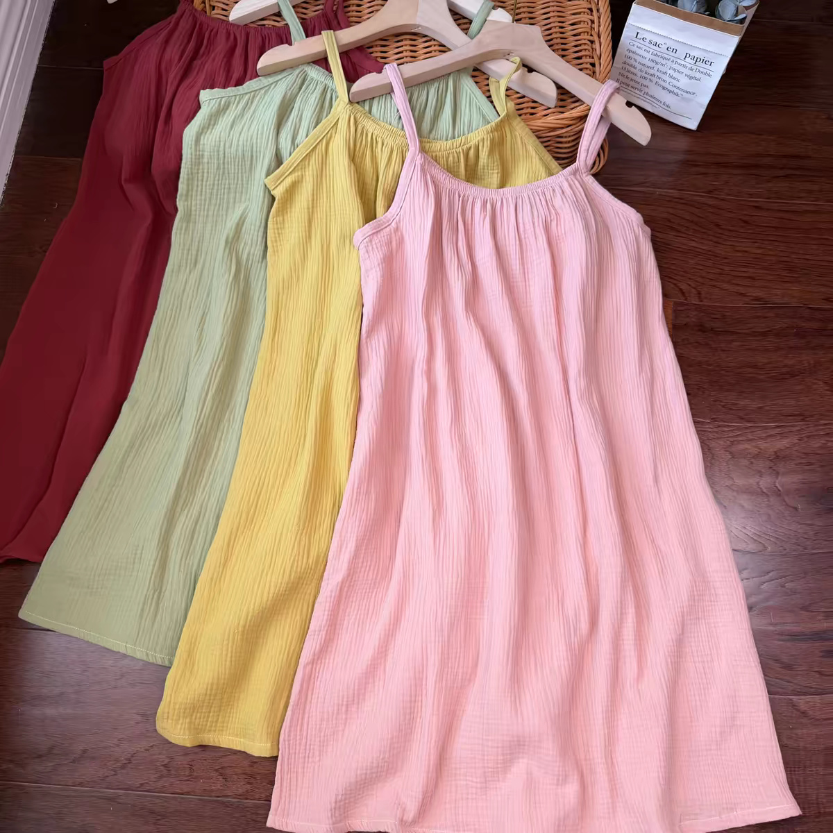 เดรสผ้าฝ้าย 100% สำหรับผู้หญิง - Midi Dress บทวิจารณ์และราคา