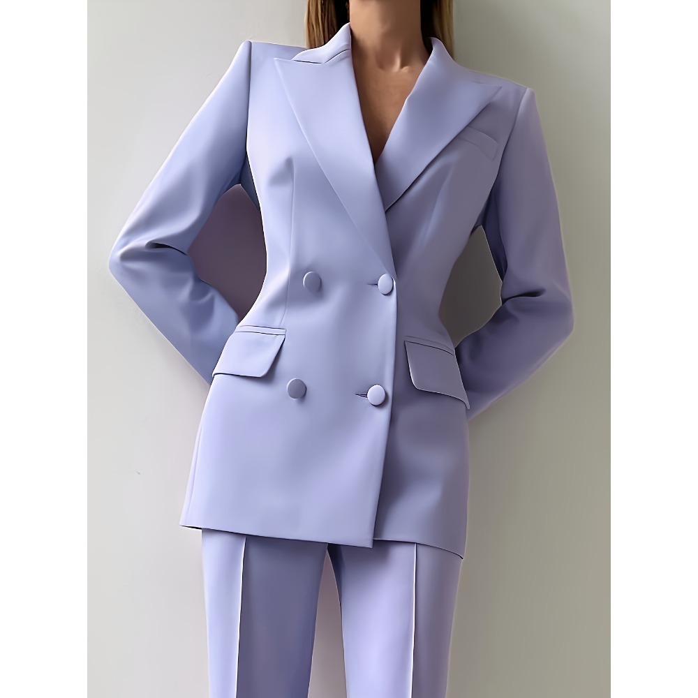 ชุดสูทผู้หญิงทรงสวยหรู ดีไซน์เ - Tailored Trouser Wide บทวิจารณ์และราคา